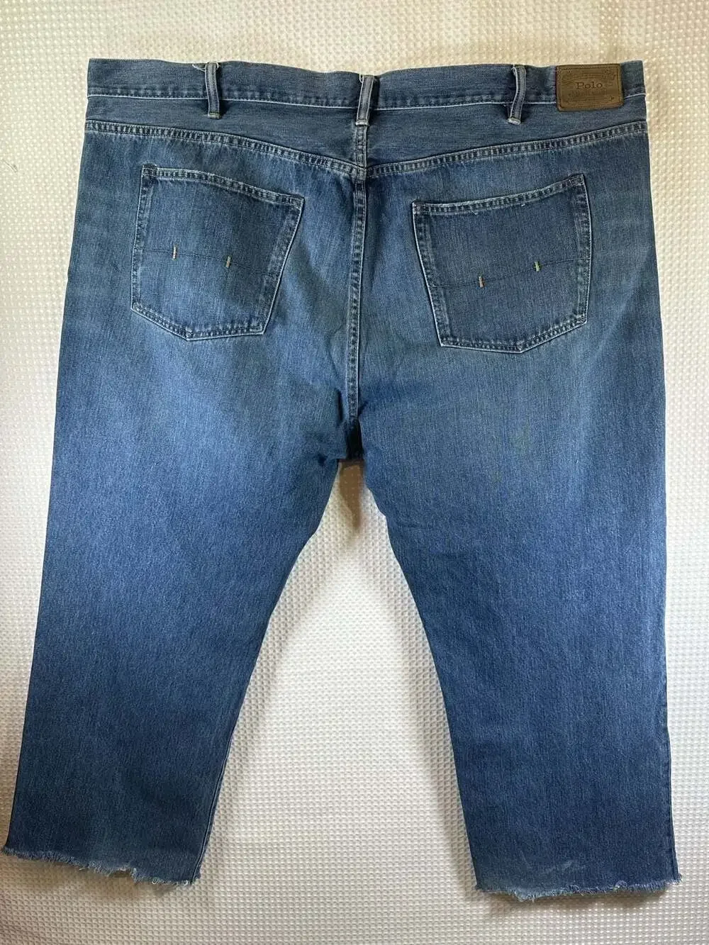 Vintage Polo Ralph Lauren 50B/32 Cutoff Denim Jeans Size 50x28